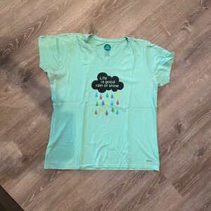 Life is Good Crusher Tee Size XL